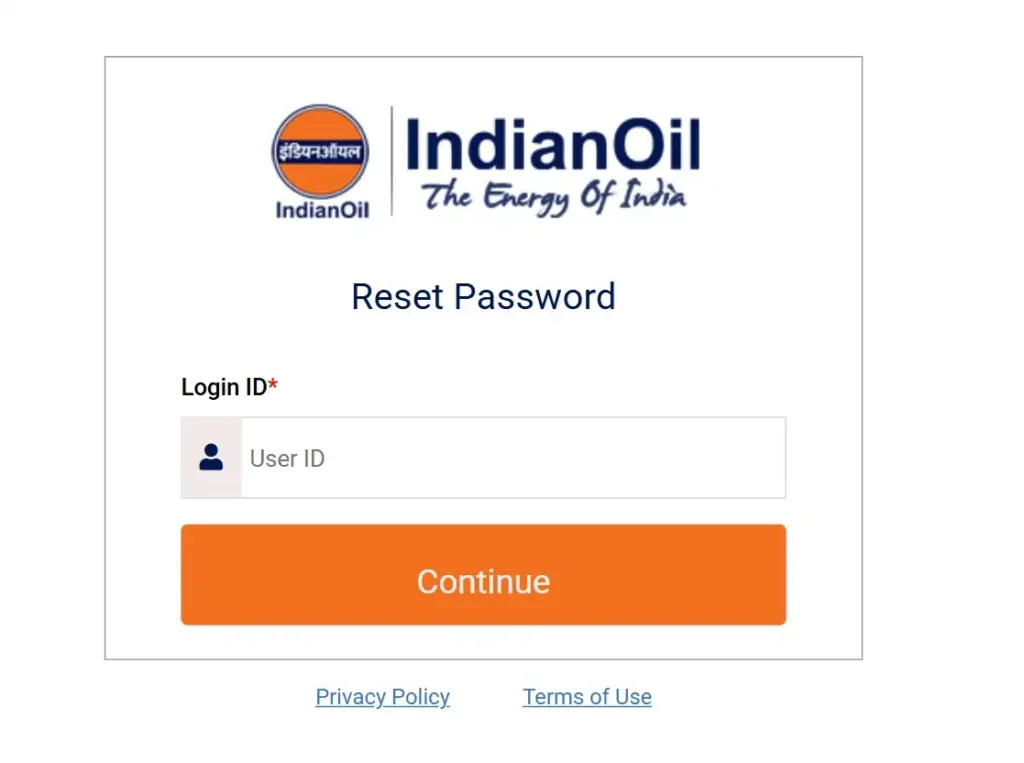 Sdms.px.indianoil.in Forgot Password