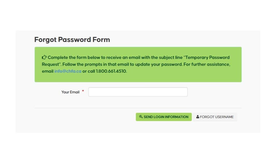 Chfa Login – Easy Steps to Recover Password