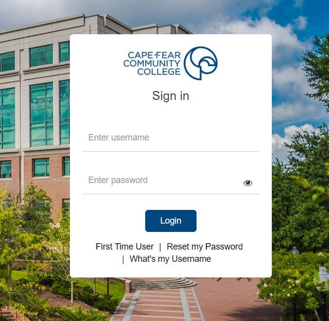 myCFCC Login