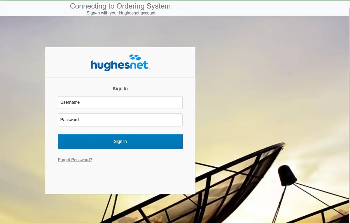 How To Myhughesnet Login At Forgot Password