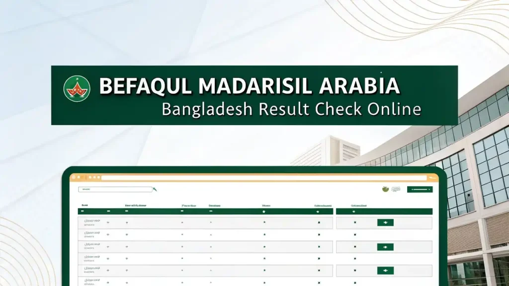 Befaqul Madarisil Arabia Bangladesh Result Check Online