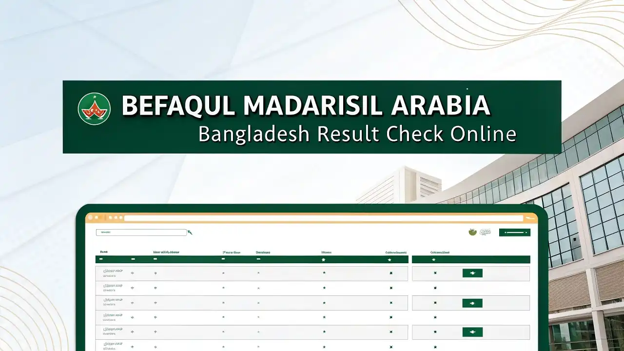 Befaqul Madarisil Arabia Bangladesh Result Check Online