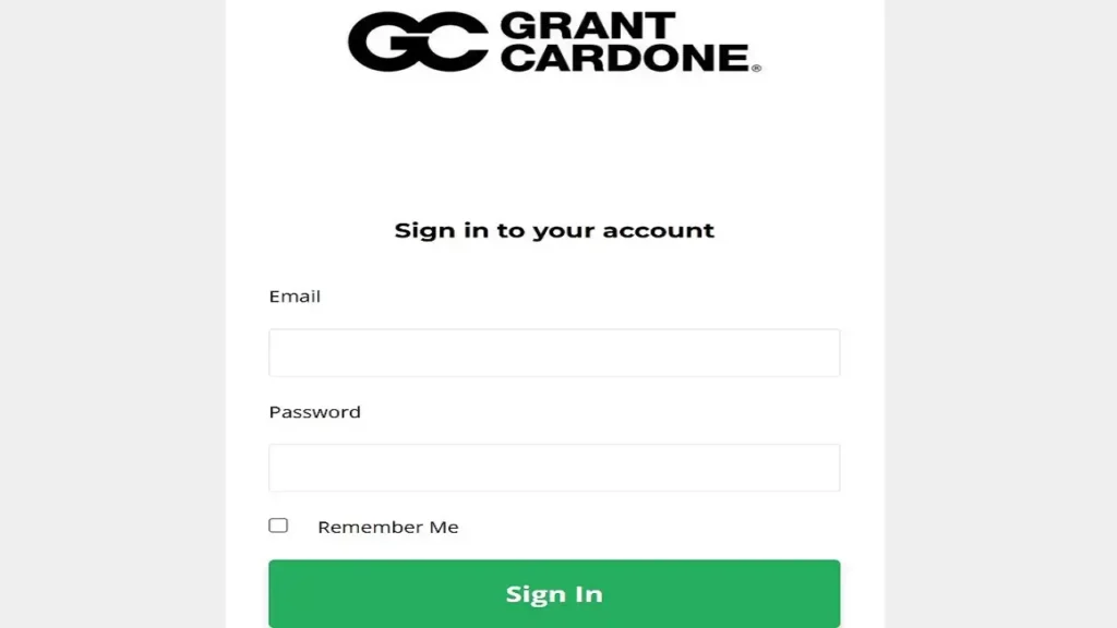 Grant Cardone University Login