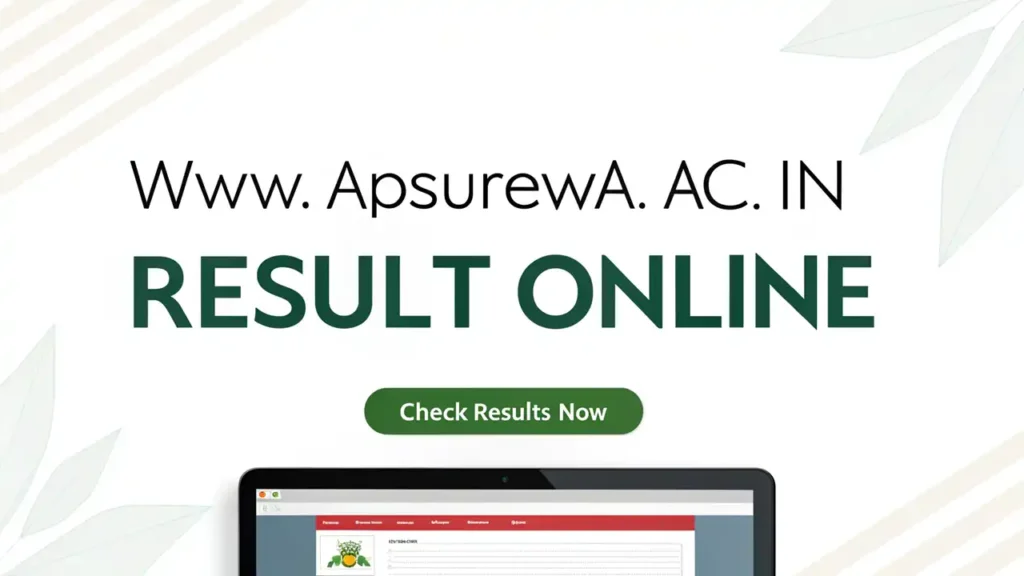 Www.apsurewa.ac.in Result Online